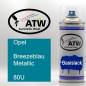 Preview: Opel, Breezeblau Metallic, 80U: 400ml Sprühdose, von ATW Autoteile West.